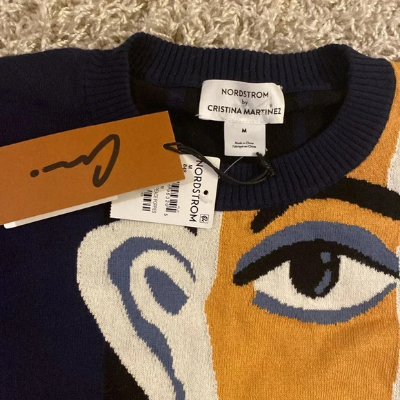 Cristina Martinez sweater size medium NWT - Picture 2 of 5